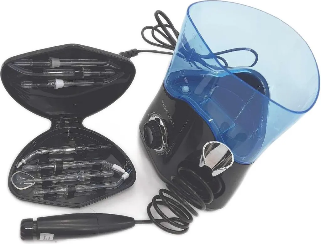 Hydropulsateur buccal à jet d'eau réglable avec 8 embouts complets - 15