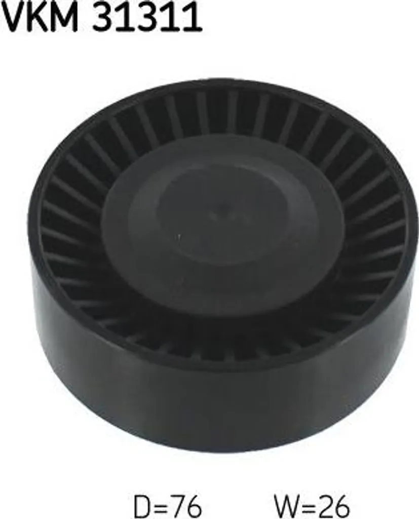 Galet enrouleur SKF VKM 31311 pour courroie d'accessoire Audi A4 et A6