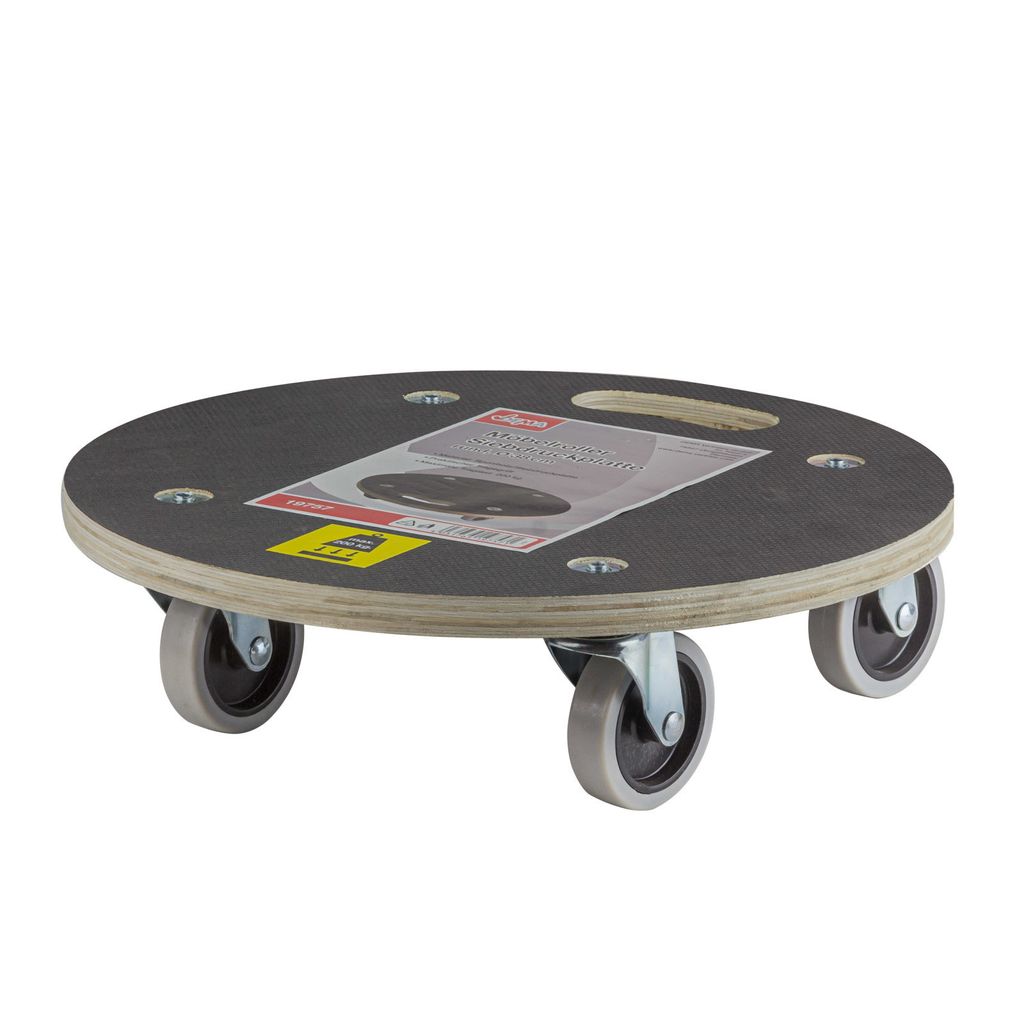 Möbelroller Siebdruckplatte 380 mm Ø 200 kg