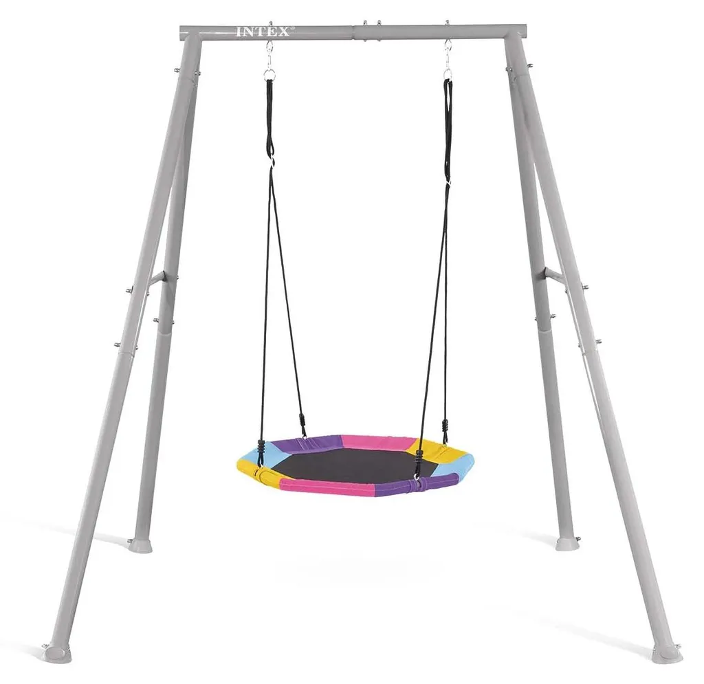 Siège de balançoire octogonal INTEX 44112 robuste et sécurisé