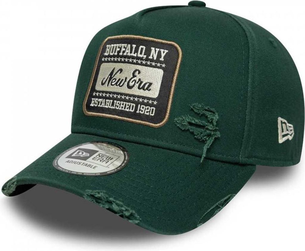 Cappello Trucker New Era A-Frame - PATCH WASH verde scuro Immagine del prodotto 