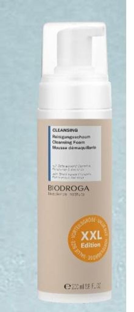 Biodroga - Reinigungsschaum XXL Edition - doppelter Inhalt  Produktbild 
