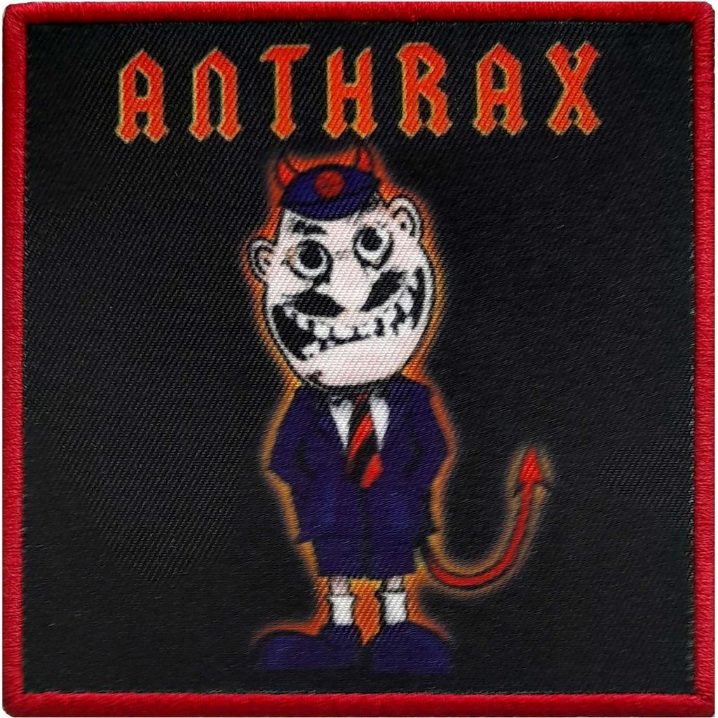 Anthrax - TNT - Patch RO4777 (Einheitsgröße) (Schwarz/Rot)