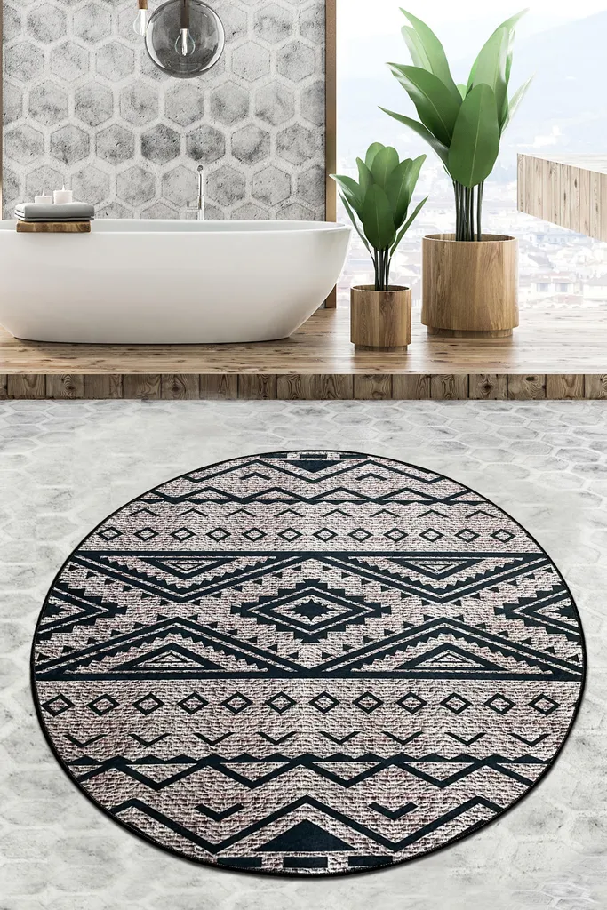 Tapis de Bain 700 g/m² Haute Densité Multicolore Mijolnir 100% Polyester