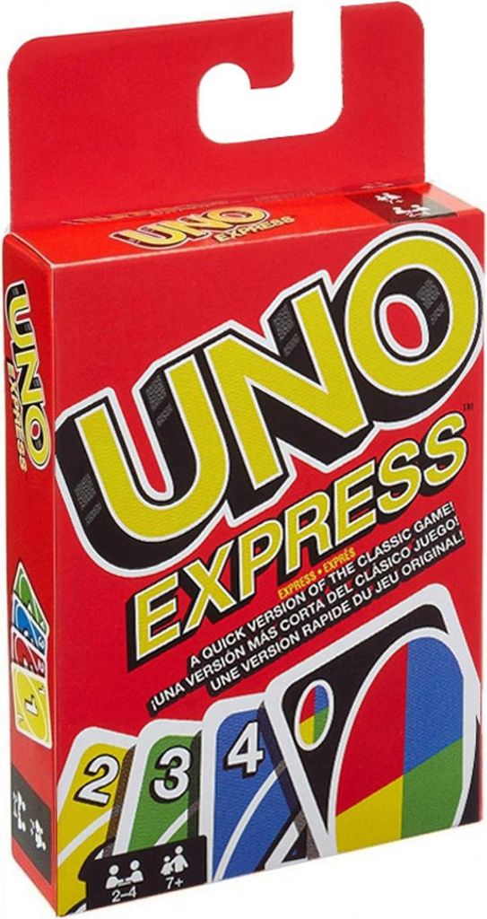 12x MATTEL UNO Express Kartenspiel – schnelles Kartenspiel Produktbild 
