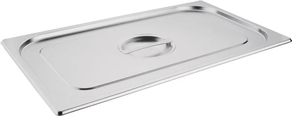 Couvercle Gastronorme GN 1/1 Vogue en Acier Inoxydable Alimentaire