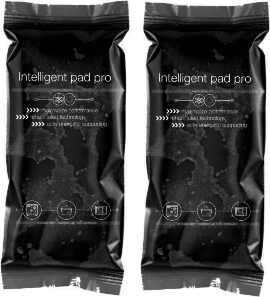 2x Kalt Warm Kompressen schwarz -  GERMANY - Kühlpads Set Produktbild 
