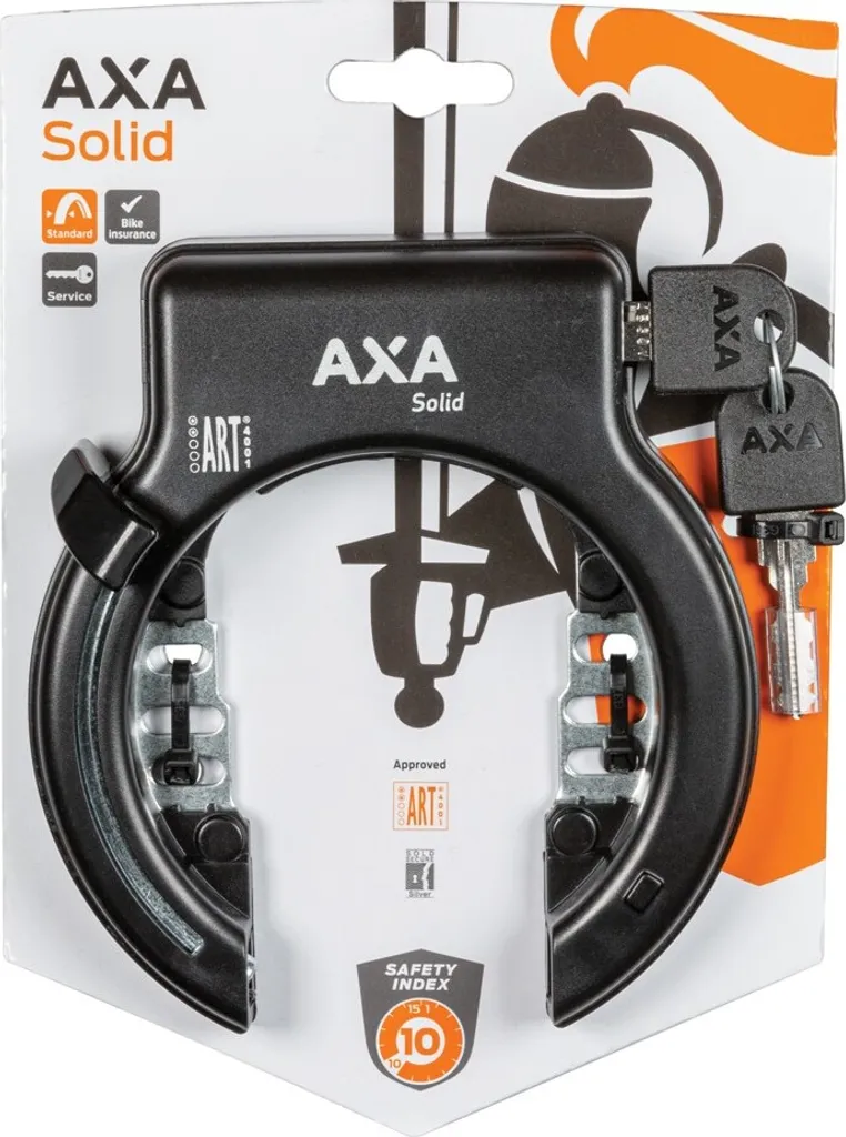 Antivol Fixe Ringlock Solid ART ** Noir : Sécurisez votre Vélo Rapidement - 7