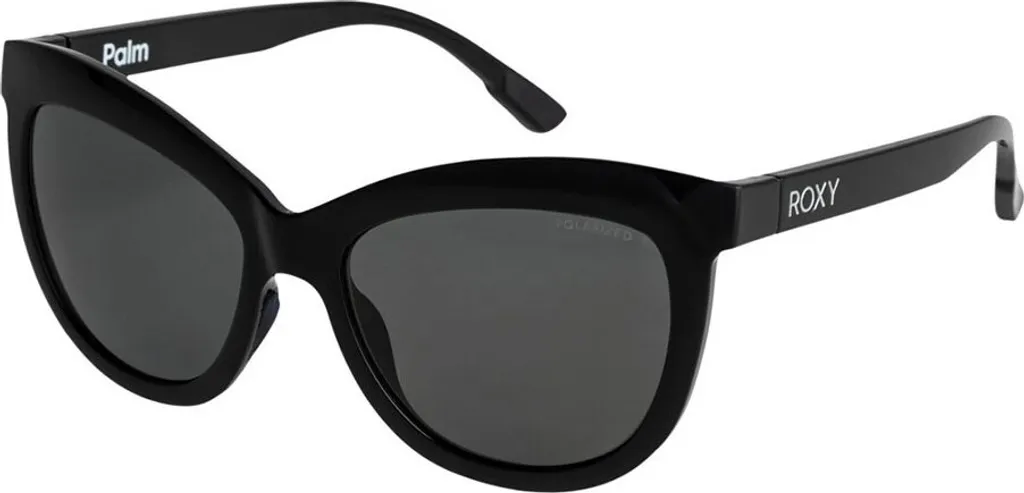 Lunettes de soleil polarisées femme Roxy Palm monture noire élégante