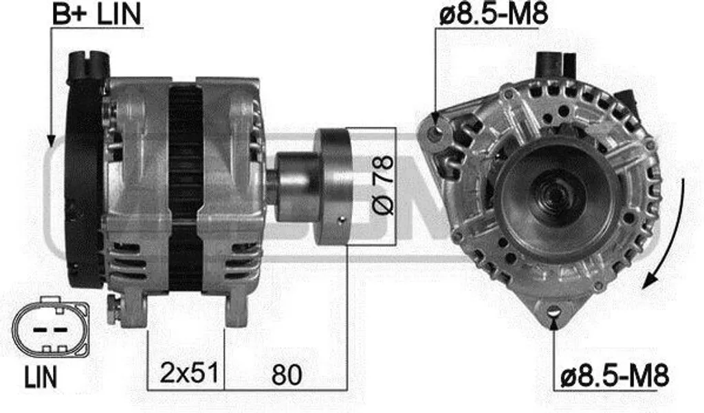Réparer Panne Électrique Ford Mondeo et S-Max avec Alternateur ERA 210423A