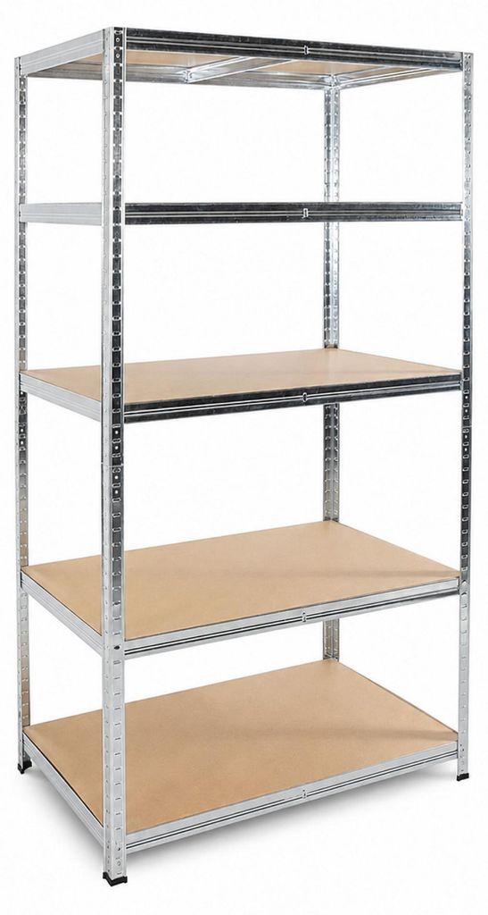 Linder Exclusiv Kovový regál 180x90x40 cm 5 polic Obrázek produktu 