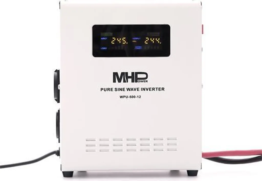Convertitore di tensione MHPower WPU-500-12 alimentatore di backup, UPS, 500W, seno puro, 12V