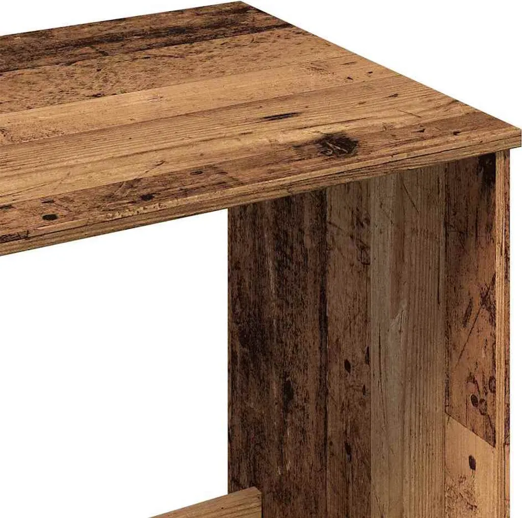 Scrivania Cameretta vidaXL 100x50 cm - Scrittoio Legno Antico Sicuro - 8
