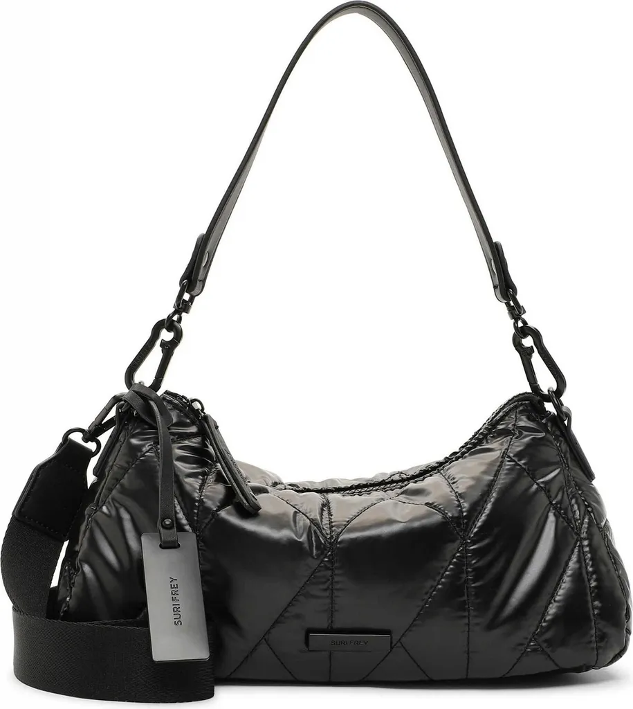 SURI FREY borsa a tracolla borsetta SFY Ely Hobo Bag Black nero