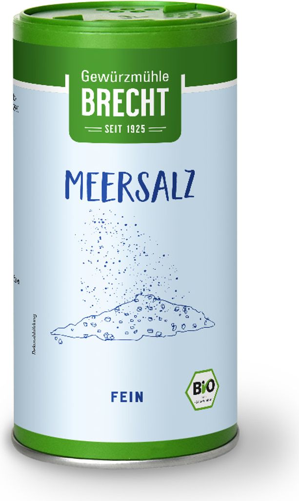 Gewürzmühle Brecht Meersalz fein, 250g