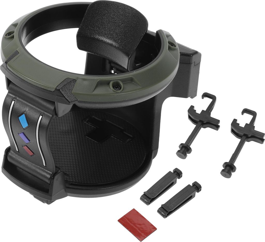 1 Stück für die meisten Fahrzeuge Auto Cup Holder Luftauslass Getränkehalter Cup 80x80x95mm Schwarz, Grün ABS