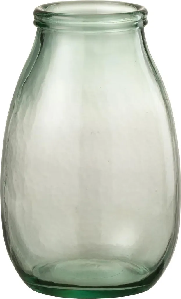 Vase en Verre Transparent Forme Haute pour Grands Bouquets de Fleurs