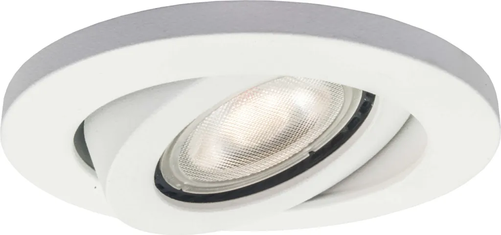 Suspension étanche Lagos IP65 blanche contre l'humidité pour plafond GU10