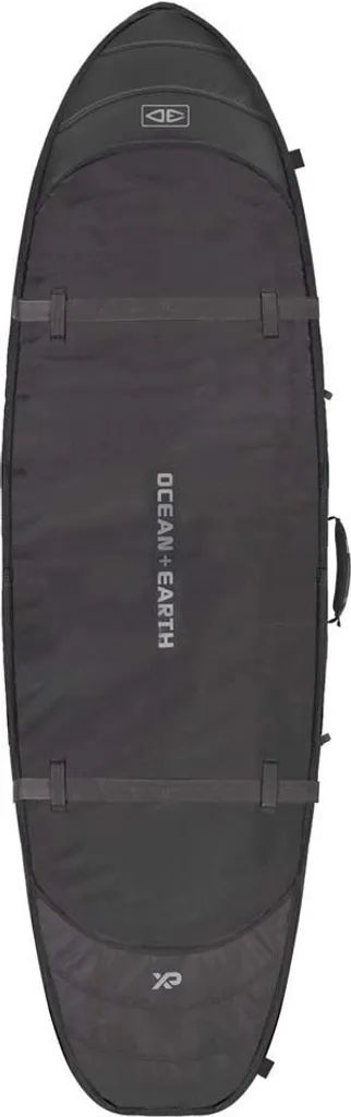Housse Ocean & Earth Quad Coffin Hypa Fish Shortboard 6'8" Noir