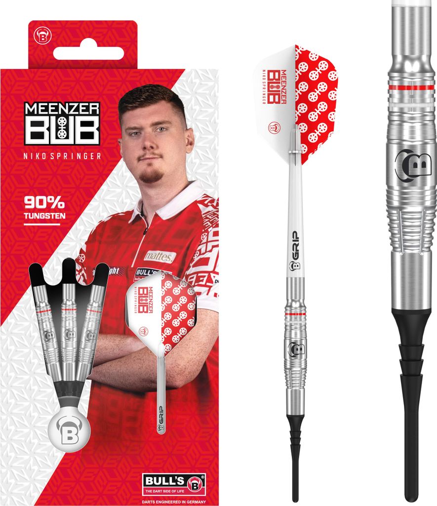 BULL'S Niko Springer Soft Dart - 22g -- 1 Satz