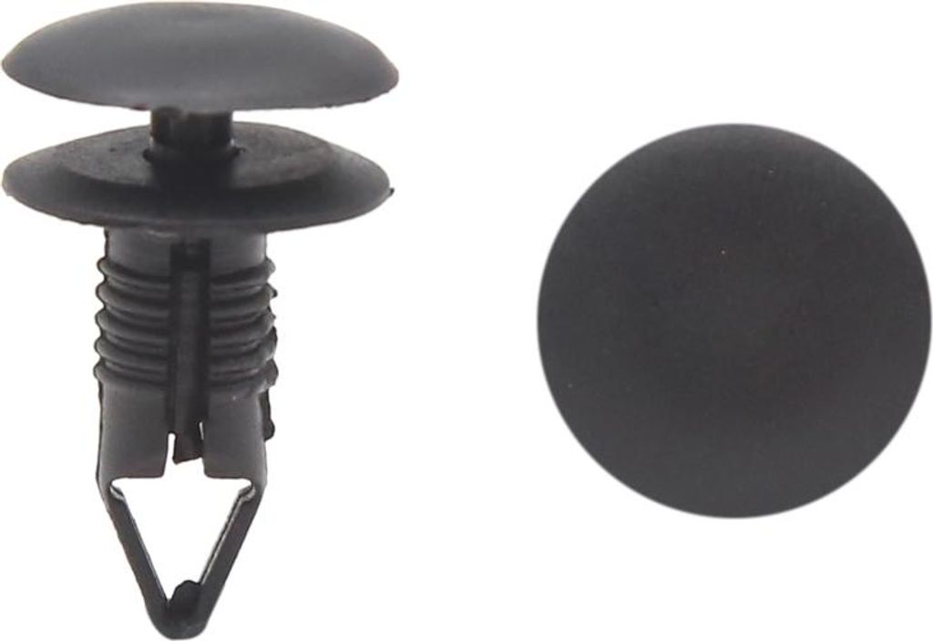 20 Stk schwarz Auto Kunststoffnieten Abstreiffilz ZIERLEISTE KOTFLÜGEL Befestigung Clip 5 mm DE de