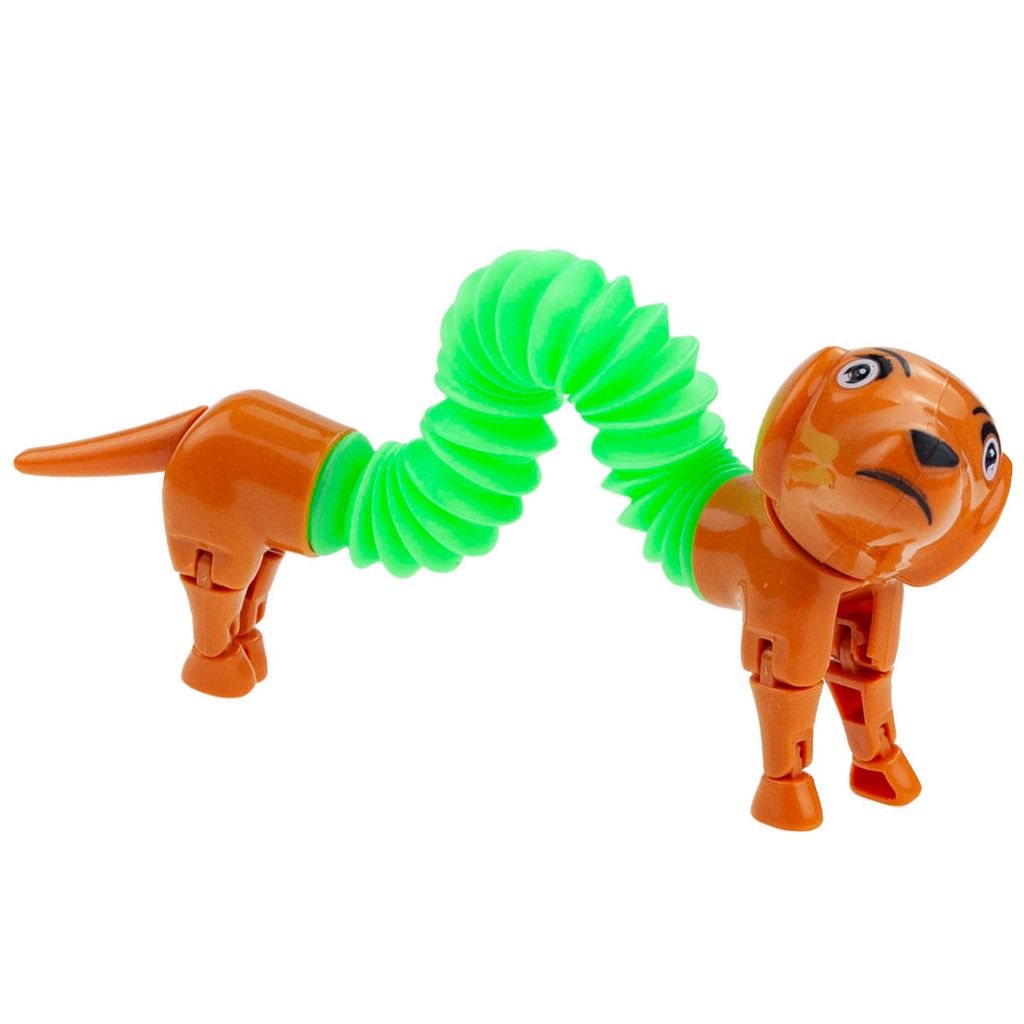 Lot De 8 Tubes Pop Télescopiques Pour Chiens – Jouets Sensoriels Extensibles Et Colorés, Anti-stress