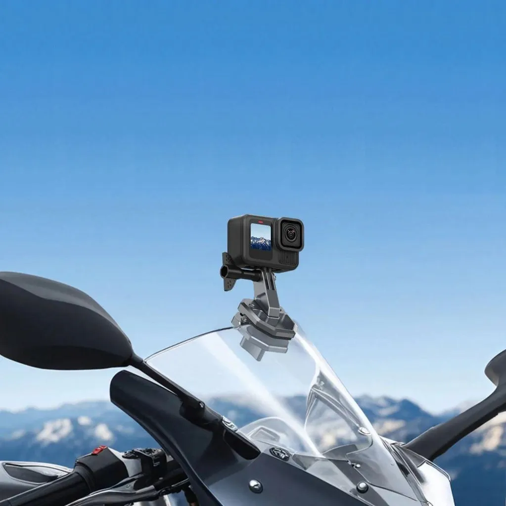 Supporto Clip Parabrezza Moto S3-EAK-03 per GoPro e Insta360 - Qualità - 6