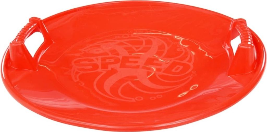 Rundschlitten Rot 66,5 cm PP