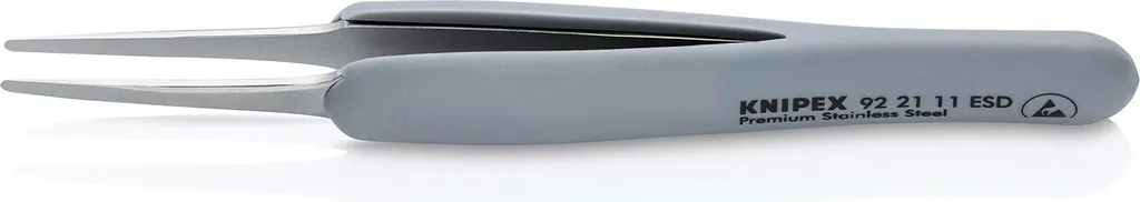 Pincette électronique ESD Knipex 123 mm pour réparation smartphone