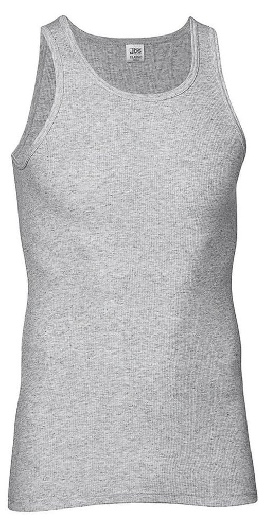 JBS 390 Tank Top 4er Pack grey melange L