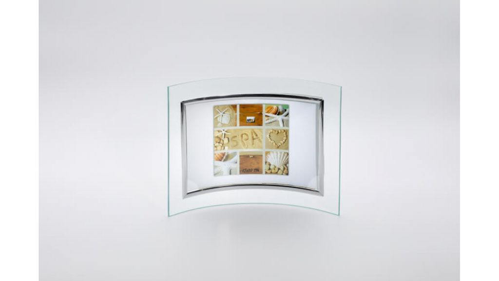 Glas Bilderrahmen VERONA 15x10 Silber Produktbild 
