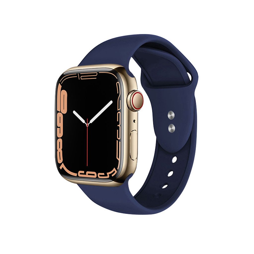 Crong Liquid - Armband für Apple Watch 44/45/46/49 mm (navy Produktbild 