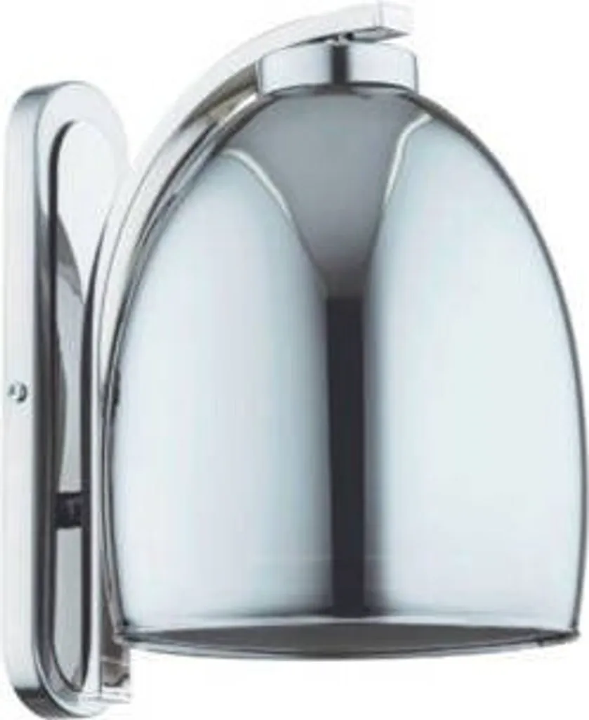 Luminaire intérieur mural RONDA PRO en métal chrome pour ampoule E27
