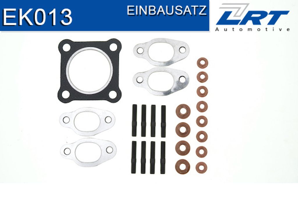 LRT Montagesatz Abgaskrümmer Montagesatz Abgasanlage EK013 für VW Golf IV Cabrio (1E)