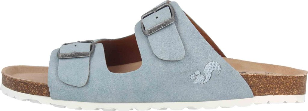 thies Pantoletten in Übergrößen Blau 15-0019 sky große Damenschuhe
