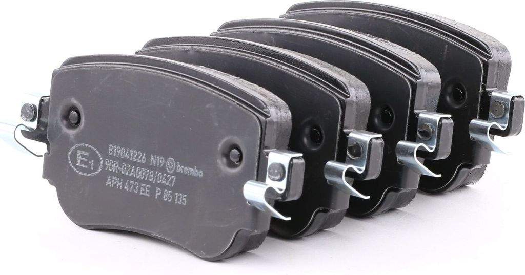 BREMBO P 85 135 - OE 2K5698451A Bremsbeläge für A1 (8X), Beetle (5C), Caddy IV (SA), GLC, Leon (5F), Octavia III (5E), Octavia IV (NX), Sharan (7N)