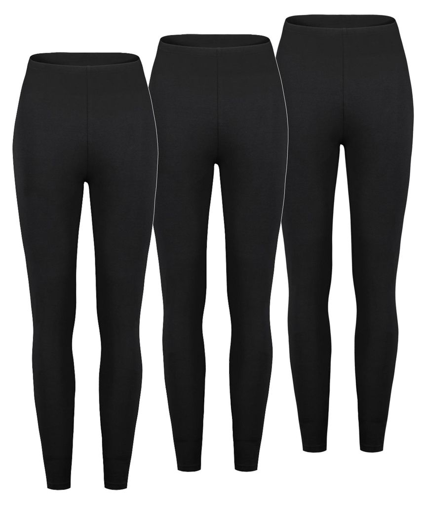 Sublevel 3er-Pack Stretchige Leggings mit hohem Bund,  Produktbild 
