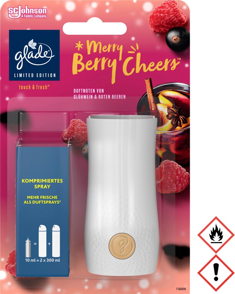 Glade T&F Halter Merry Berry 10ml