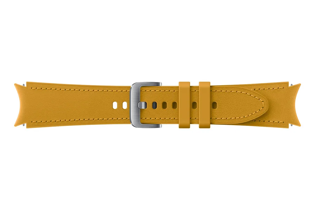 Bracelet Cuir Brun pour Samsung Galaxy Watch4 : Chic et Professionnel - 2