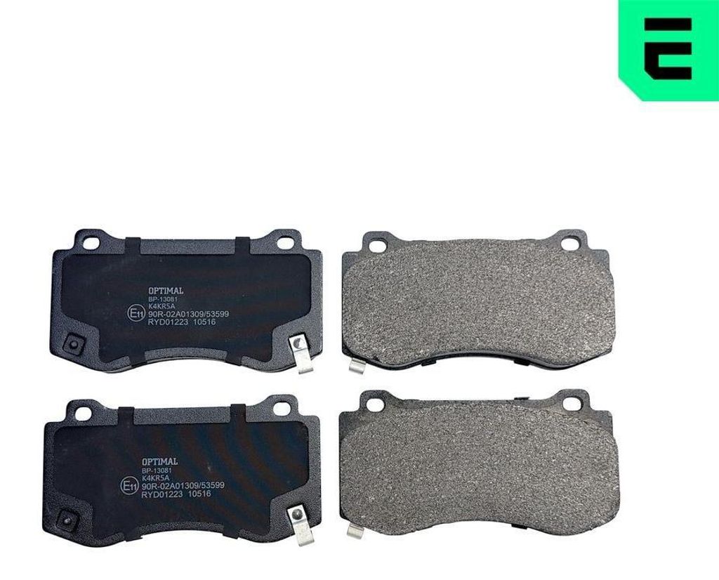 OPTIMAL Bremsbeläge Satz Vorne Bremsklötze für JEEP GRAND CHEROKEE III (WH, WK) BP-13081