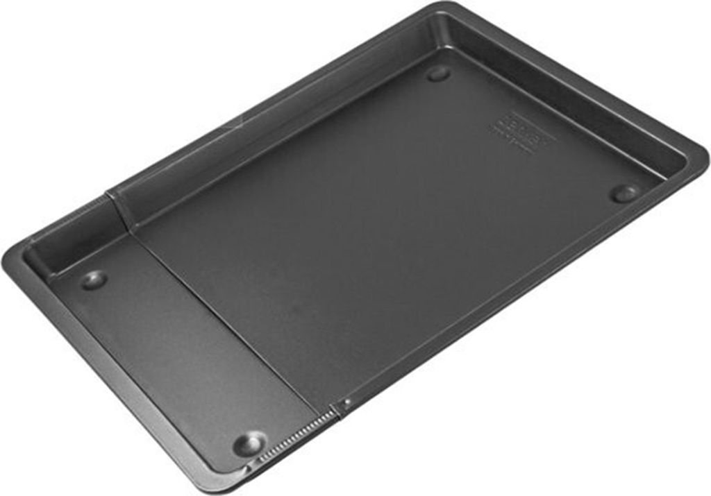 Zenker Backblech 37-52 cm ausziehbar Herdbackblech Stahl Produktbild 