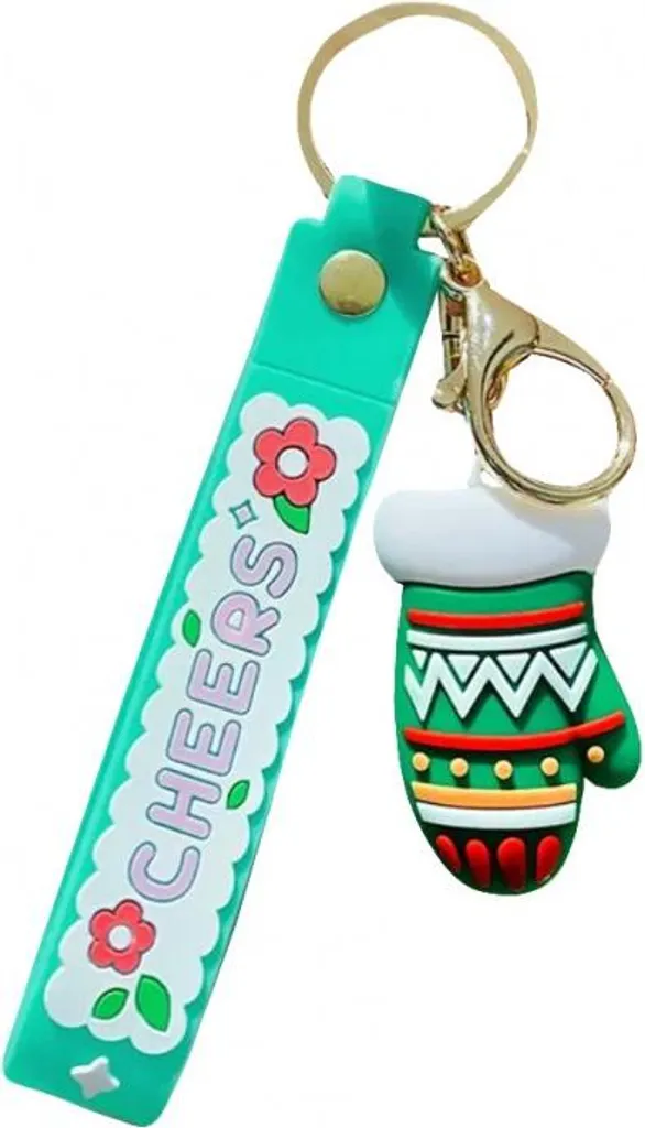 Ingrosso Portachiavi Natalizio Metallo 5,3 cm Gadget Natale
