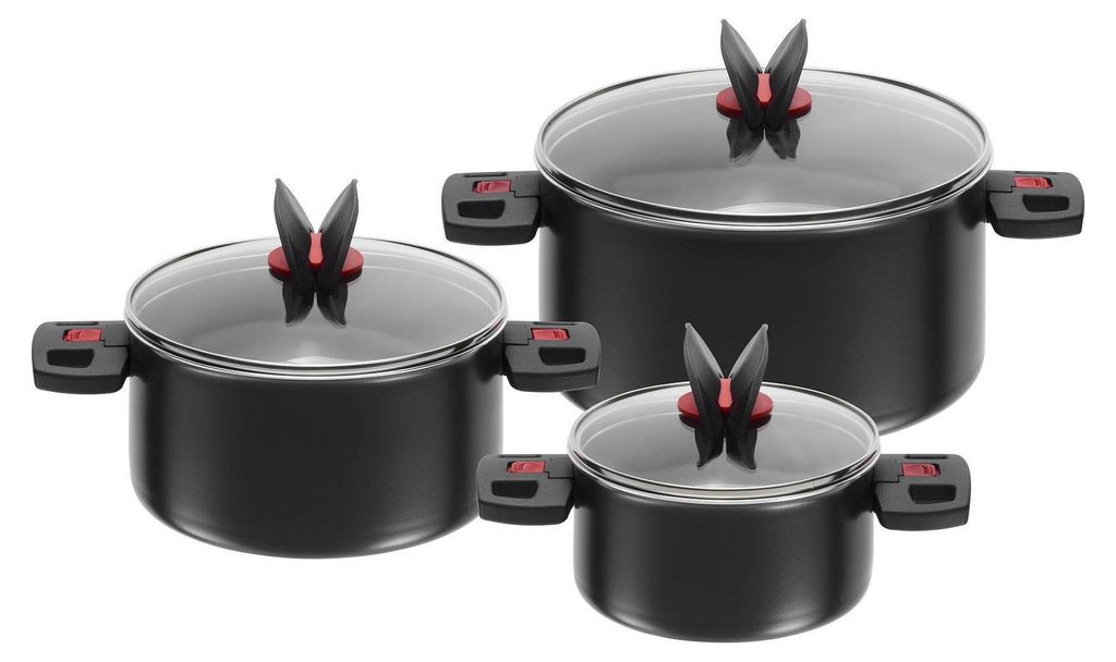 Zestaw rondli BALLARINI, 3-częściowy | okrągły | aluminiowy Zdjęcie produktu 