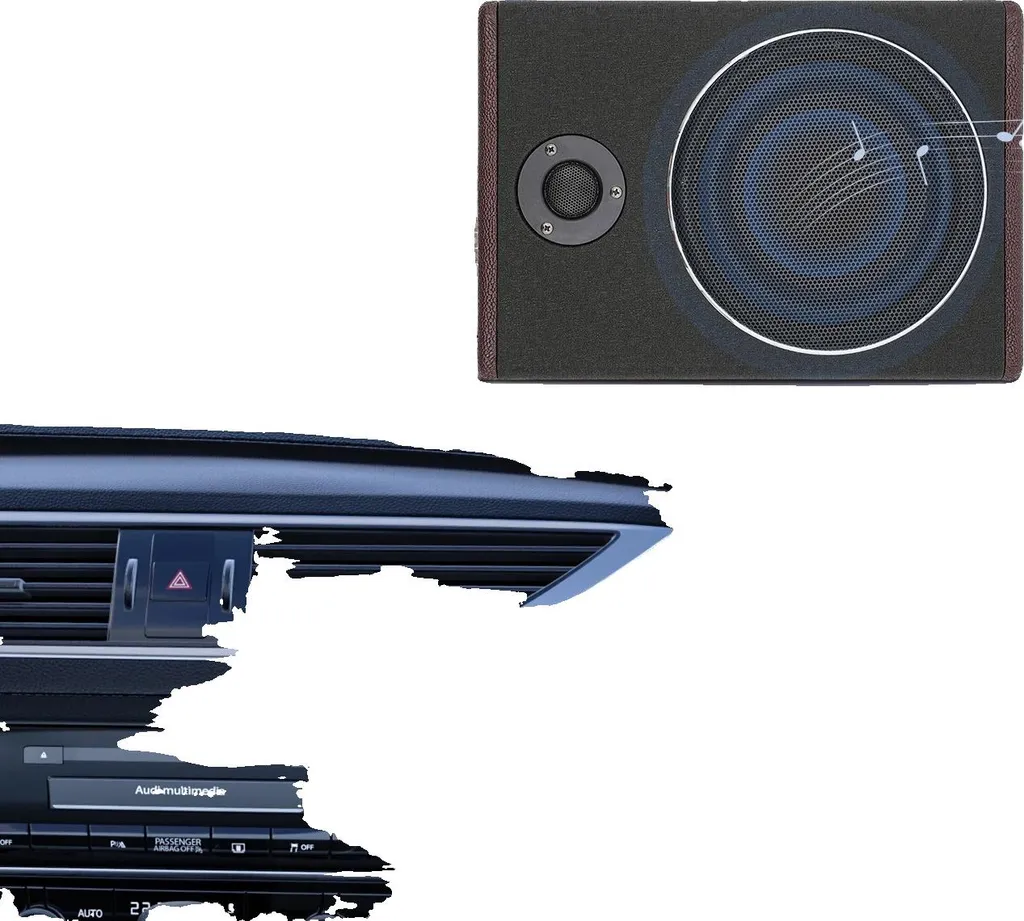 Subwoofer 8 Pollici Attivo Compatto: Bassi Potenti per Hi-Fi e Auto