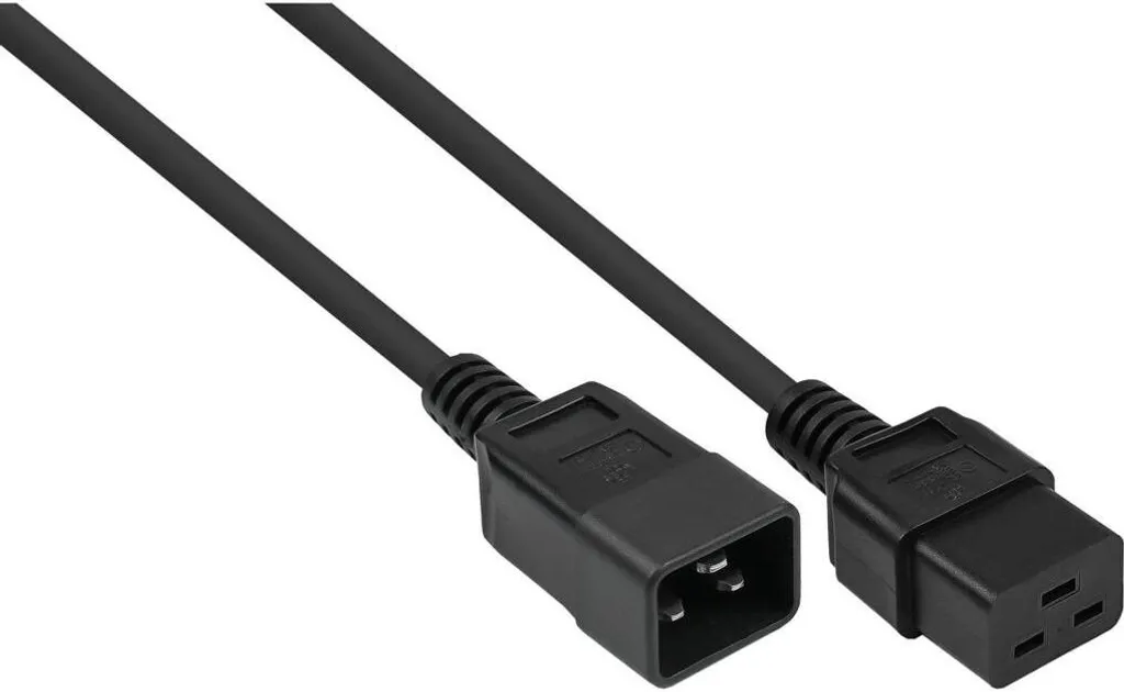 Prolunga C20 a C13 Nero 5m Kabelmeister | Cavo Server PDU Alta Qualità
