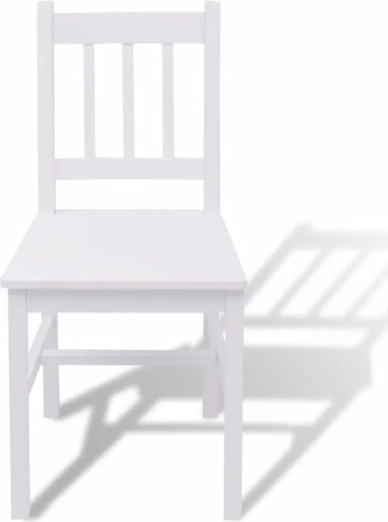 Petit ensemble de table et chaises blanche pour studio et petite cuisine