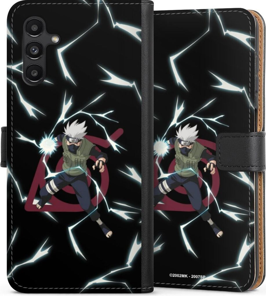 DeinDesign Klapphülle für Samsung Galaxy A13 5G Handytasche Lederhülle Tasche Naruto Shippuden Offizielles Lizenzprodukt Kakashi