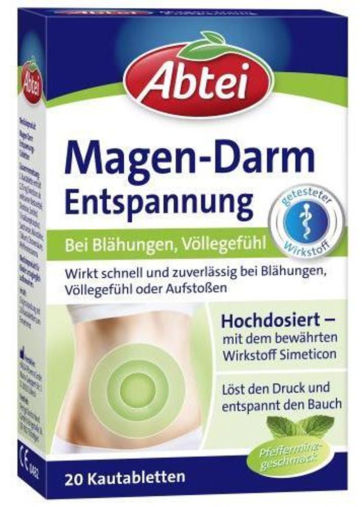 Abbey Rilassamento Gastrointestinale Compresse 20 Capsule Immagine del prodotto 