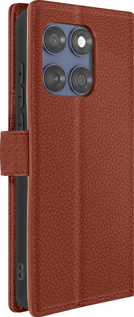 Cover Portafoglio Motorola Edge 60 Fusion Avizar Marrone Magnetica