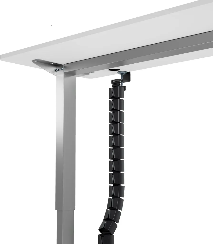 Chemin de Câbles InLine Noir Articulé avec Fixation par Pince de Table - 4